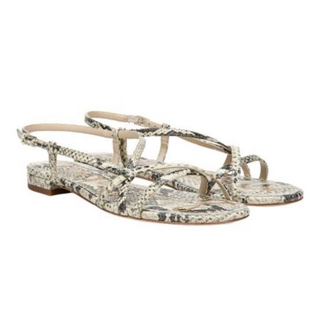 Sam Edelman Snakeskin Print Sandals